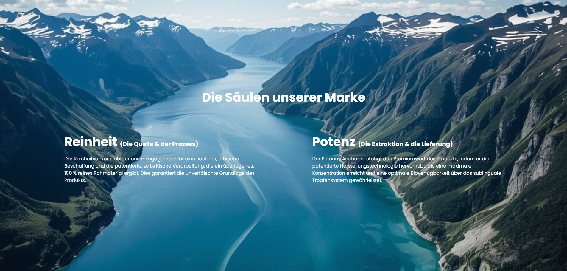 Eine maximale Konzentration und eine optimale Bioverfügbarkeit über das sublinguale Tropfensystem